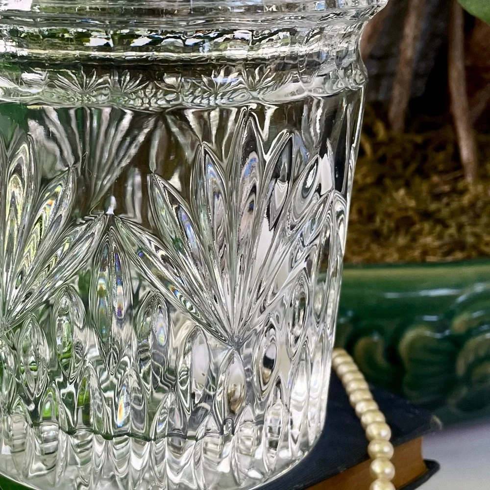 Vintage Princess House Highlights Crystal Treasure Jar - Picture 3 of 10